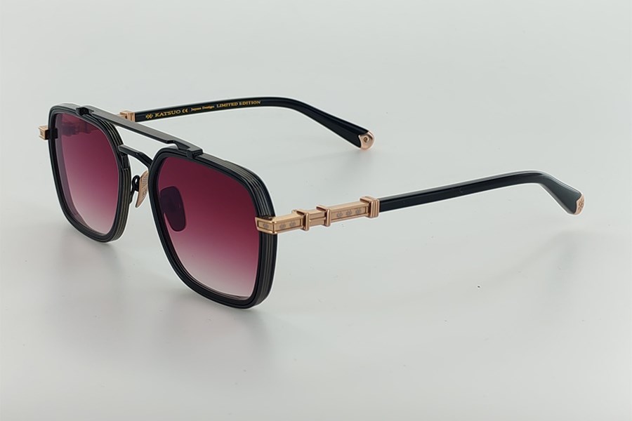 Katsuo Limited Series Black Burgundy Gradient