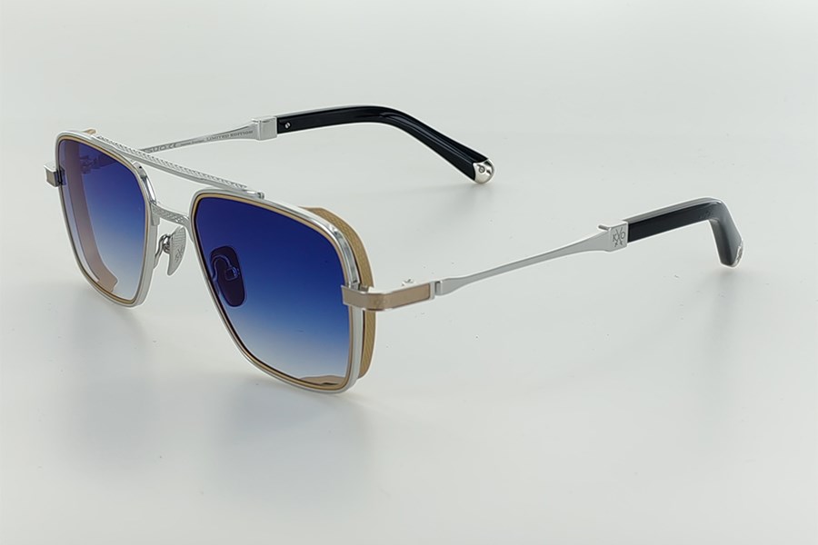 Katsuo Limited Series Silver Gold Blue Gradient