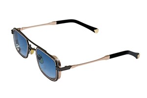 Katsuo Sunglasses Black Rose Blue