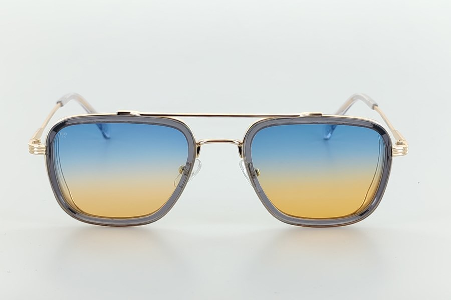 Katsuo Sunglasses Blue Orange